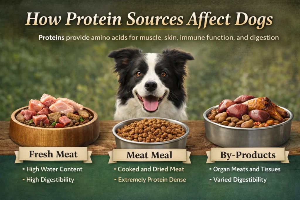 How Protein Sources Affect Dogs
