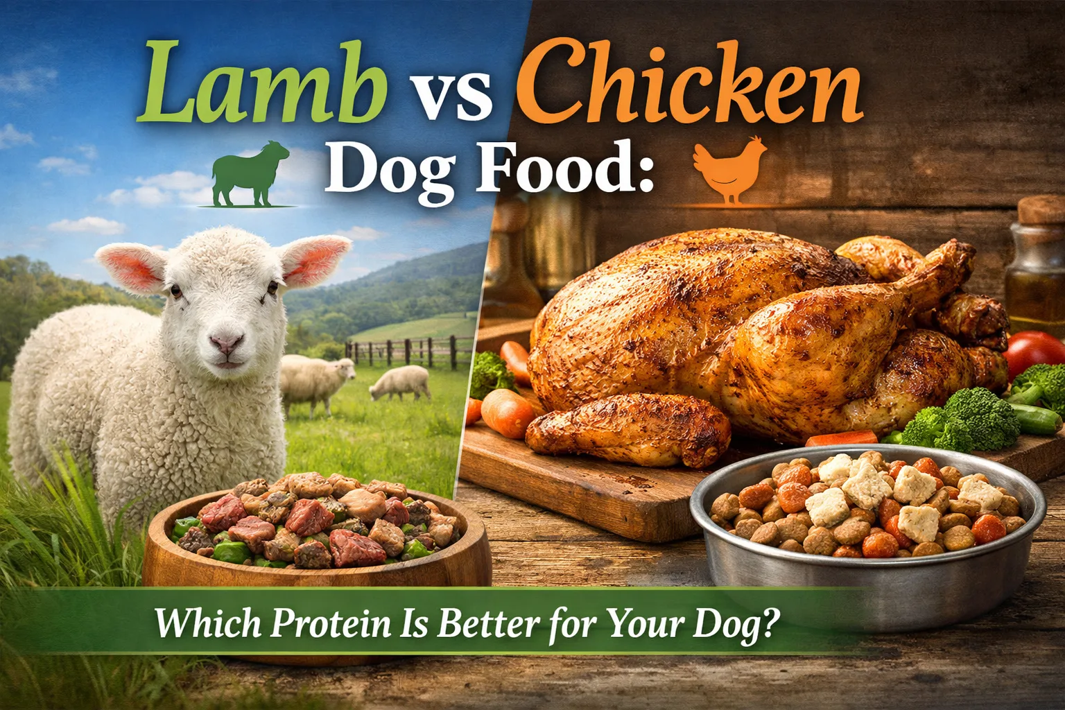Lamb vs Chicken Dog Food: Which Protein Is Better for Your Dog?