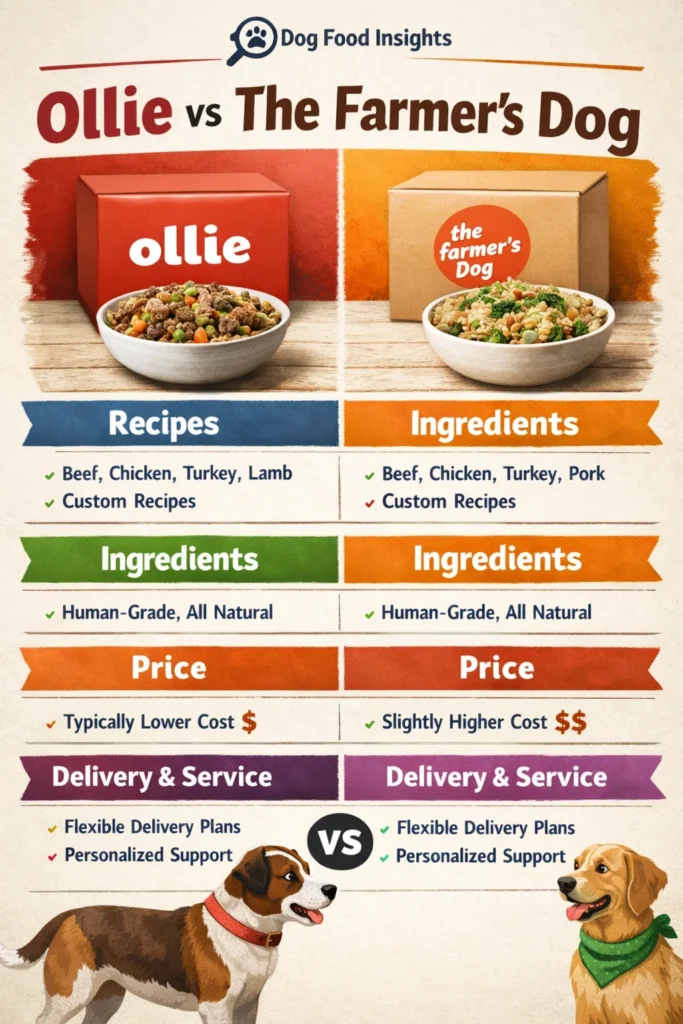 Ollie vs Farmer’s Dog