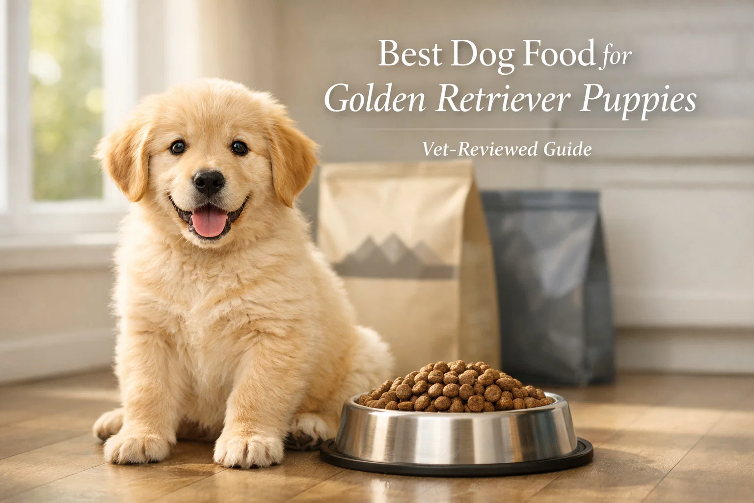 Best Dog Food for Golden Retriever Puppies