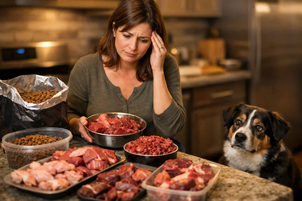 Common Mistakes When Feeding Raw Dog Food