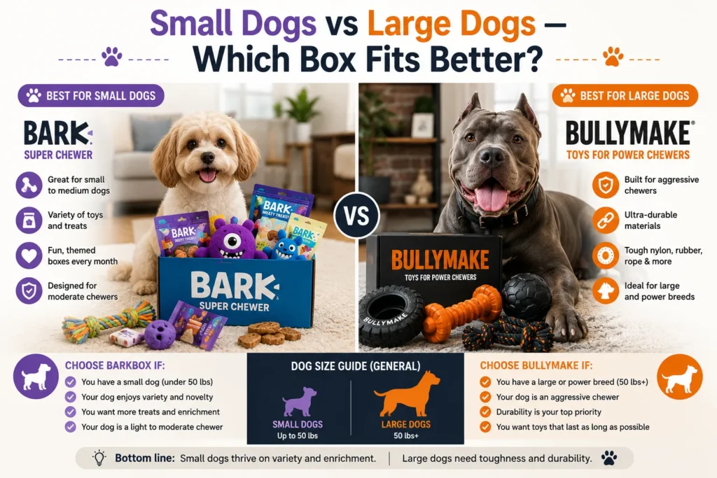 Small Dogs vs Large Dogs