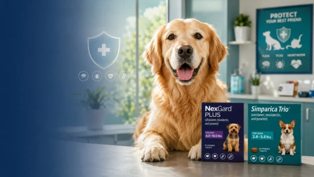 NexGard PLUS vs Simparica Trio