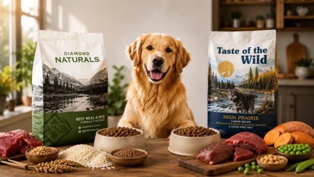 Diamond Naturals vs Taste of the Wild: Which One Is Actually Worth Your Money?