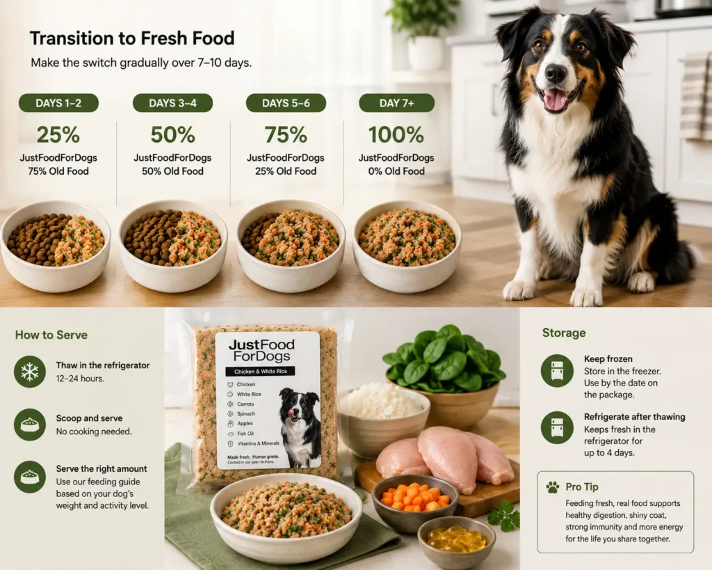 How to Feed Just Food for Dogs