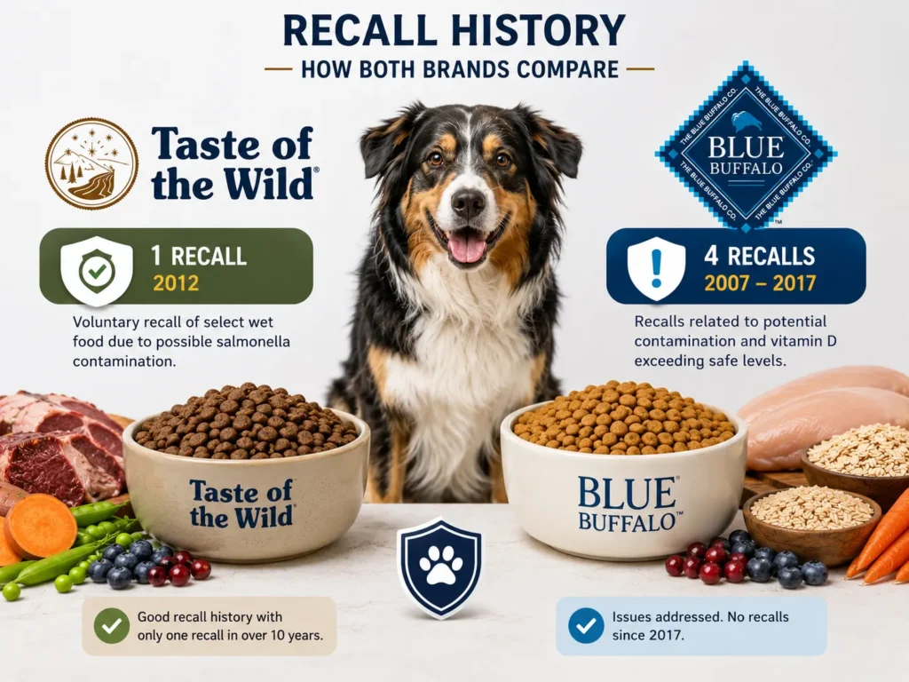 Recall History: How Both Brands Compare
