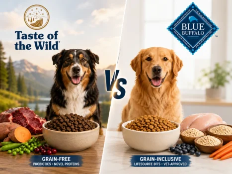 Taste of the Wild vs Blue Buffalo: Full Comparison