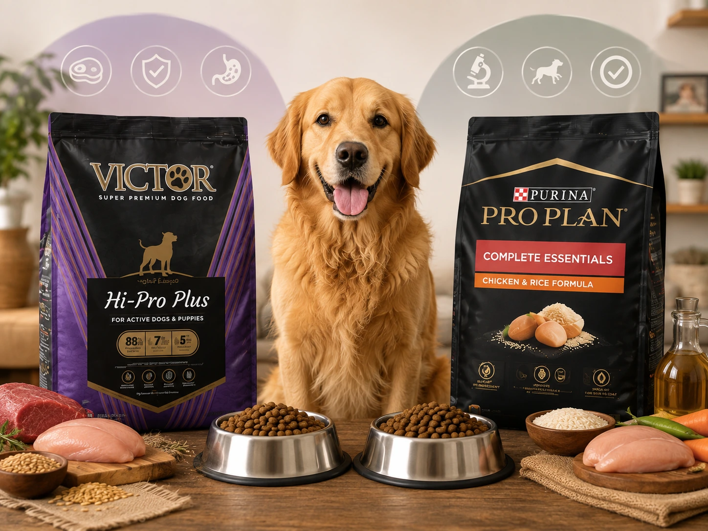 Victor vs Purina Pro Plan