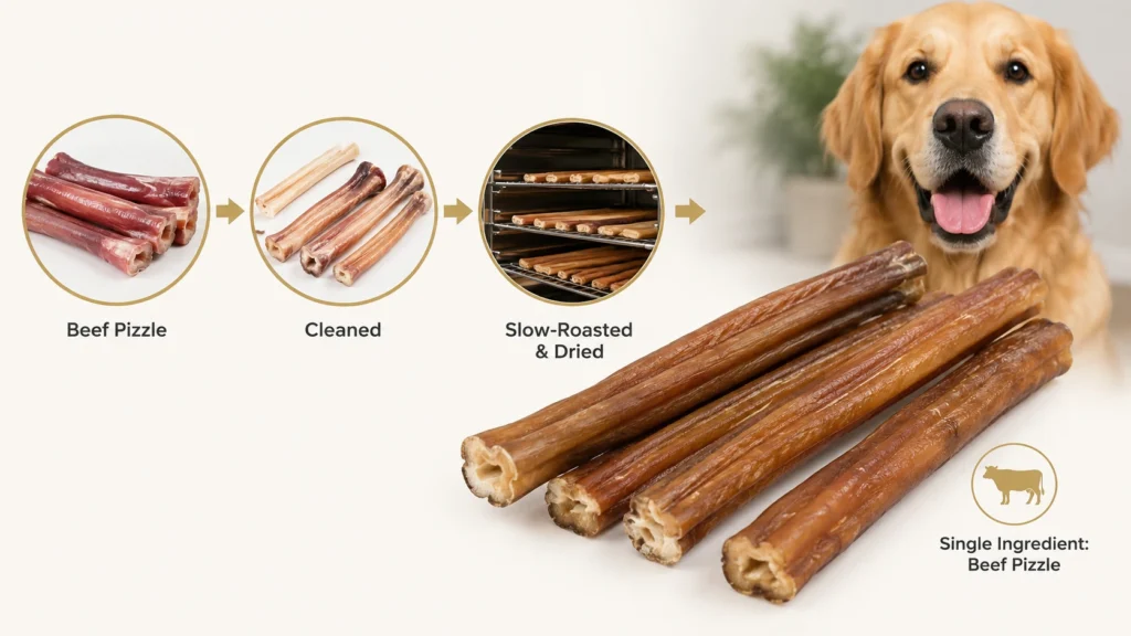 What Are Bully Sticks Made Of?