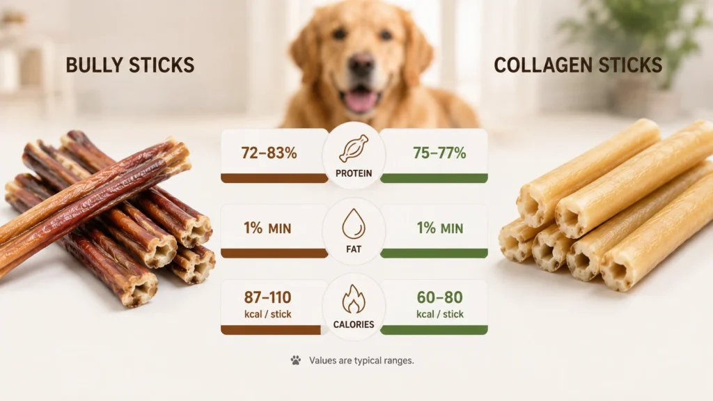 Nutrition Compared: Calories, Protein & Fat