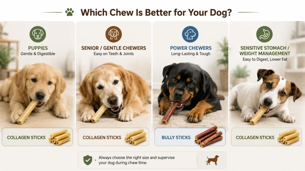 Which Chew Is Better for Your Dog?