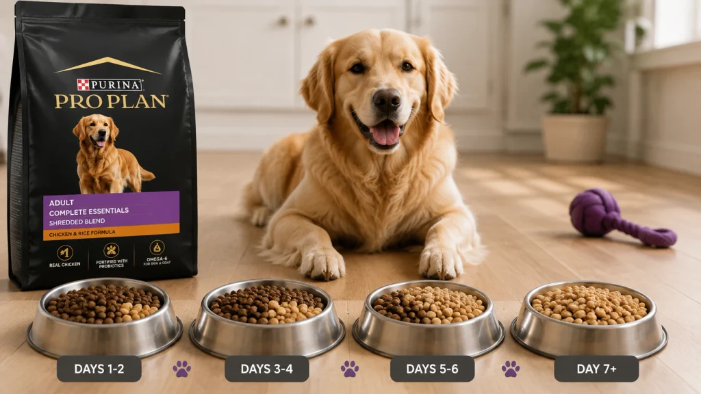 Switching Your Dog to Purina Pro Plan