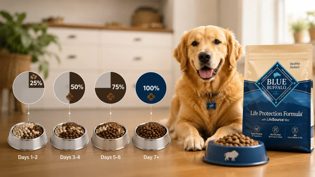 Switching Your Dog to Blue Buffalo