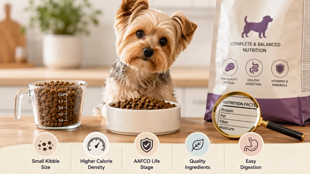 What to Look for in Food for Small Dogs?