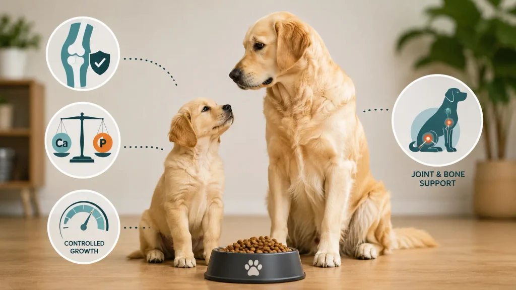 Why Large Breed Dogs Need Different Nutrition?