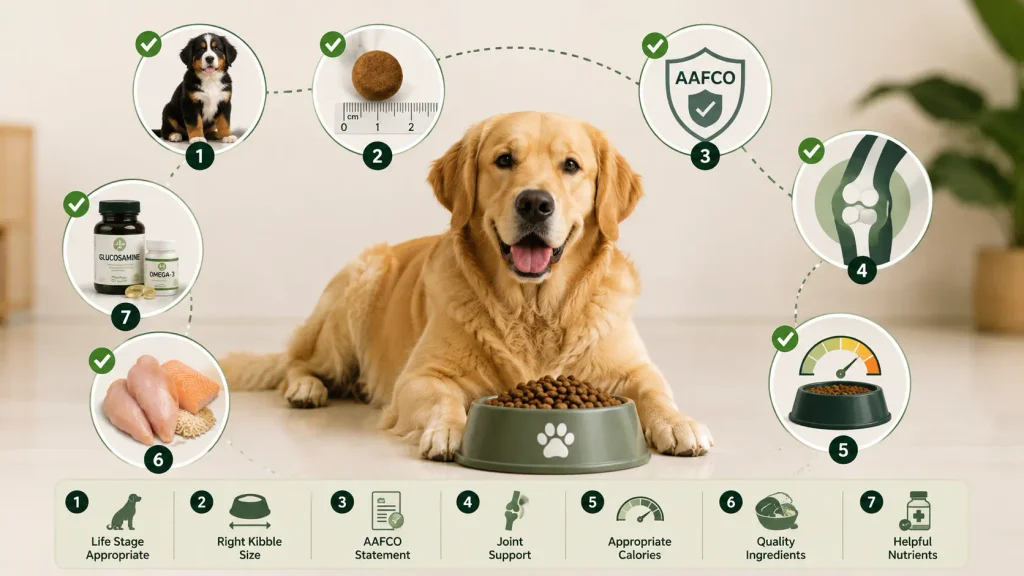 How to Choose the Right Large Breed Dog Food?