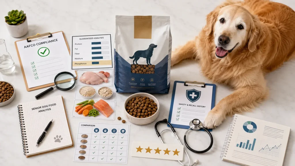 choosing the best senior dog food