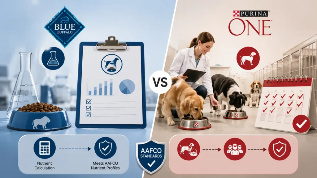 Blue Buffalo vs Purina One: The AAFCO Substantiation Gap