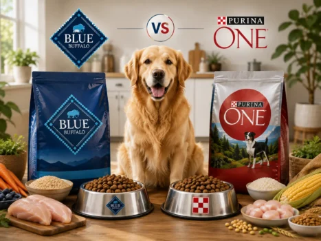 Blue Buffalo vs Purina One