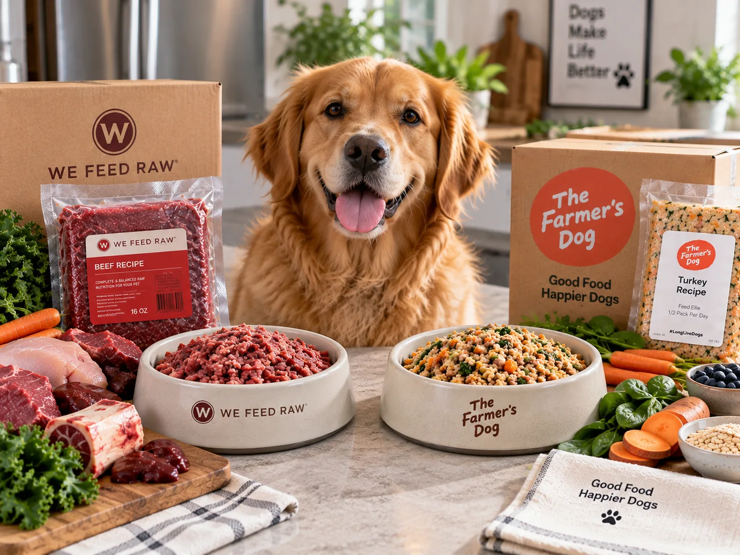 We Feed Raw vs The Farmer's Dog
