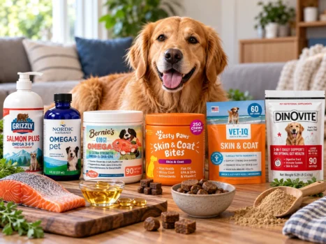 Best Dog Supplements for Dry, Itchy Skin