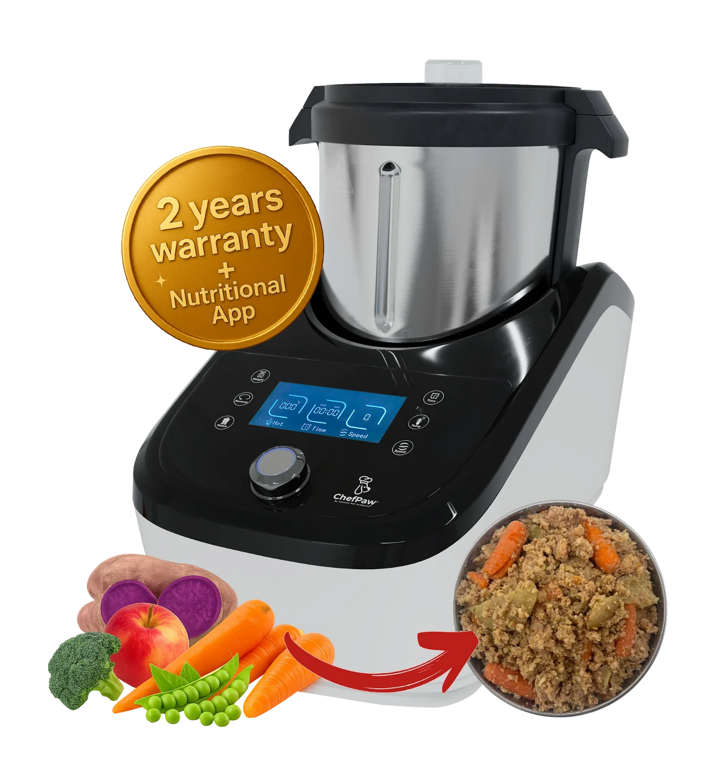 ChefPaw Dog Food Maker model C-PRO countertop dog food machine