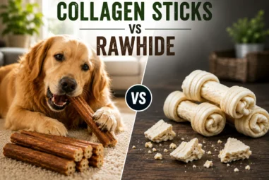 Collagen Sticks vs Rawhide (2026): Safety, Digestibility, and Which Is Better for Your Dog