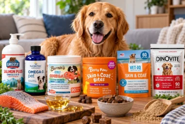 Best Dog Supplements for Dry, Itchy Skin (2026): 6 Picks by EPA/DHA & Cost