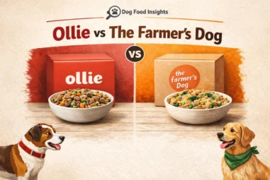 Ollie vs Farmer’s Dog: Ingredient, Cost & Nutrition Comparison (2026)