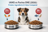 IAMS vs Purina ONE (2026): Protein, Ingredients & Value Compared
